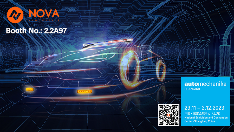 Công ty TNHH Công nghệ NOVA Ninh Ba sẽ tham dự Automechanika Thượng Hải 2023