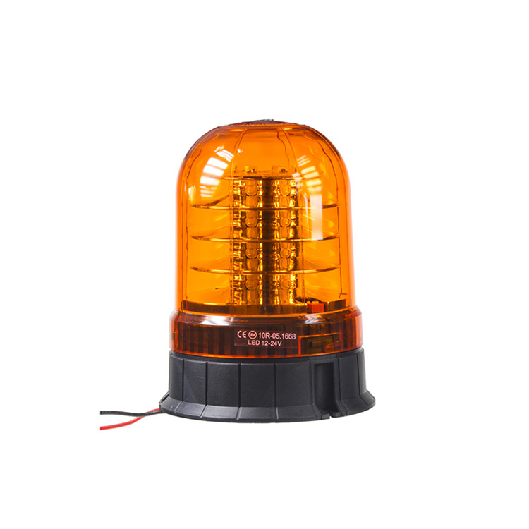 Đèn cảnh báo 24 LED Đèn báo hiệu nhấp nháy màu hổ phách cho xe cộ